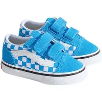 Vans Toddler Old Skool V Blue Taglia: 22.5 | Scarpe Sportive Outlet | Unisex | Blu