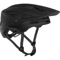 SCOTT - Casco da MTB - Helmet Stego Plus (Ce) Stealth Black per Uomo - Taglia S - Nero