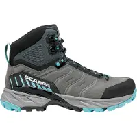 Scarpa - Scarpe escursionismo GORE-TEX - Rush Trek GTX Wmn Midgray Aqua per Donne - Taglia 38 - Grigio