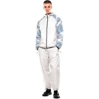 EA7 per uomo. 7M001385_AF21521 Set Ventus7 M blu e bianco (L), Sportivo, Sportswear, Multisport, Poliestere, Manica lunga