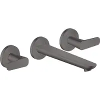 Hansgrohe AXOR Citterio C robinetterie de lavabo 3 trous encastrée pour montage mural, bec 195mm, 49070340, 49070340