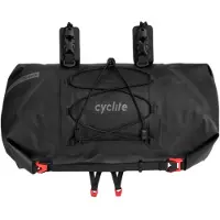 Cyclite Handle Bar Roll Bag / 02 Borsa da manubrio (12,6 l, nero)