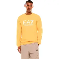 Emporio Armani per uomo. 7M002278_AF22266 Felpa dorata Core Identity (M), Casual, Verde, Cotone, Manica corta