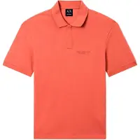 Armani Exchange per uomo. XM001286AF10366U3040 Polo arancione ruggine normale (XXL), Casual, Cotone, Classico, Manica corta