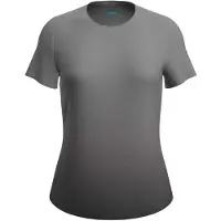 Icebreaker Women's Merino 125 Cool-Lite Sphere S/S Alta Maglia funzionale Donna (M, grigio)