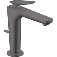 Axor hansgrohe Citterio C Mitigeur monocommandé pour lavabo 125, avec CoolStart et vidage à tirette, 49030340, 49030340