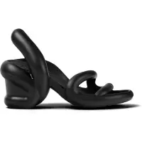 Camper per donna. K200155-026 Sandali neri Kobarah (39), Nero, 3 a 5cm, Nessuno, Casual