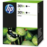 HP Cartuccia 301XL (D8J45AE) - 2x nero ad alta capacità Multipack