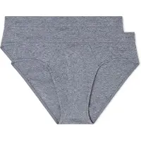 Emporio Armani per uomo. EM003790_AF20672 Set di 2 slip in cotone Pima grigio (L), Homewear