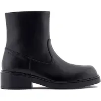 Armani Exchange per donna. XW002209AF17474UC001 Stivaletti neri moderni (36), Nero, Basso, Cerniera, Casual