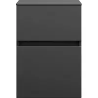 Burgbad Lin20 Armoire basse, 2 tiroirs, 400x407x580mm, USIT040F5381, USIT040F5381