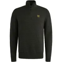 PME Legend Pullover 'Pullover with half zipper' nero