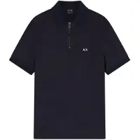 Armani Exchange per uomo. XM002372AF21936UB101 Polo marino profondo (XL), Casual, Viscosa, Manica corta, Navy
