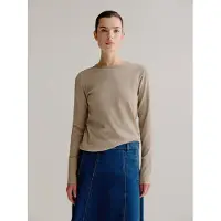 Josephine & Co Laurens Top Light Khaki Taglia: M | Maglie a manica lunga Outlet | Donna | Marrone