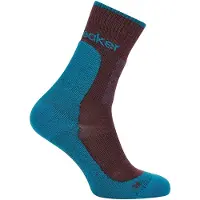 Icebreaker Women's Merino Hike+ Medium Crew Calze da trekking Donna (35-37, blu)