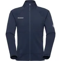 Mammut - Polar elasticizzato in Polartec Power Stretch con cerniera - Taiss ML Jacket Men Marine per Uomo - Taglia XL - Blu navy