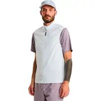 The North Face Fontanales Wind Vest Gilet da corsa Uomo (XL, bianco/grigio)