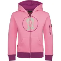 TROLLKIDS Kids Sortland Jacket Felpa con cappuccio Bambini (92, fuchsia)