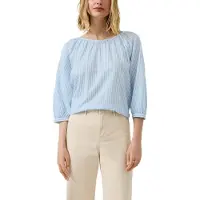 s.Oliver Blouses Blue Taglia: 42 | Maglie a manica lunga Outlet | Donna | Blu