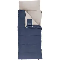 Outwell Contour Junior Sacco a pelo bambini Bambini (170 x 70 (LxB), blu)