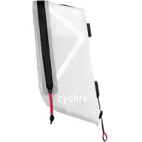 Cyclite Saddle Bag Nano / 01 Borsa da ciclismo (0,5 l, bianco)