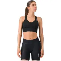 Castelli Women's Comfort Travel Crop Top Singlet ciclismo Donna (S/M, nero)