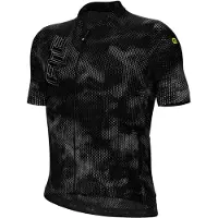 ALÉ PR-E Follow Me 2.0 S/S Jersey Maglietta da ciclismo Uomo (S, nero)
