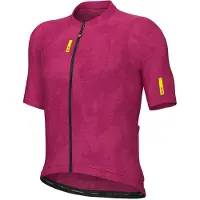 ALÉ Pragma Crash S/S Jersey Maglietta da ciclismo Uomo (S, fuchsia)