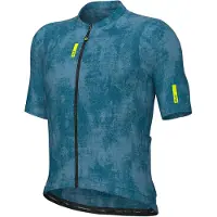 ALÉ Pragma Crash S/S Jersey Maglietta da ciclismo Uomo (M, blu)