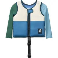 Liewood Kid's Dove Swim Vest with Sleeves Giubbotto salvagente (11-15 kg, riverside multi mix)