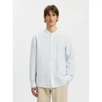 Selected Camicia A Maniche Lunghe Uomini Bianco S
