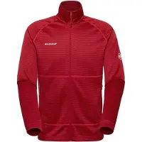 Mammut Crag ML Jacket Giacca in pile Uomo (XXL, rosso)