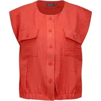 Geisha Blouse With Pockets Burned Orange Taglia: XXL | Magliette intime Outlet | Donna | Bianco