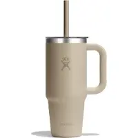 Hydroflask Travel Tumbler Clear Lid Bicchiere isolante (710 ml, beige)