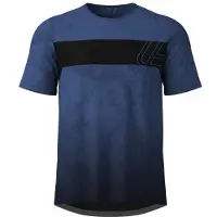 Löffler MTB T-Shirt Raider Maglietta da ciclismo Uomo (48, blu)