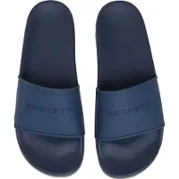 Hackett London per uomo. HMS200083 Infradito blu Pier Slider (41), Casual, Verde, Poliestere