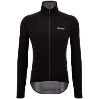 Santini Guard Nimbus Rainproof Jacket Giacca ciclismo (XS, nero)