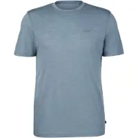 Stoic MerinoChill MMXX. Göteborg Print Tee Maglia merino Uomo (M, grigio)