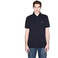 Armani Exchange per uomo. XM002390AF13026UB101 Polo in cotone blu navy (XS), Casual, Classico, Manica corta