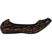 Wonders per donna. A-6134_5578_11357 Ballerine in Pelle Kalmar marrone (39), Basso, Camoscio, Nessuno, Casual, Animal Print