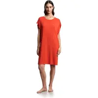 Emporio Armani per donna. EW002965_AF19024 Camicia da notte color corallo Essential Studs (L), Homewear, Viscosa, Manica corta