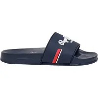 Pepe Jeans per ragazzo. PBS700001 Infradito Slider Zone, stile marinaro (32), Basso, Nessuno, Beachwear, Navy, moda per bambini