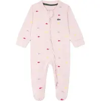 Lacoste Kids Tuta A Maniche Lunghe Footed Croco Print