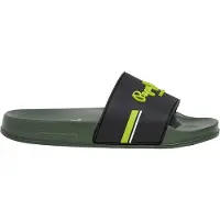 Pepe Jeans per ragazzo. PBS700001 Infradito verdi della zona B (34), Basso, Nessuno, Verde, Beachwear, moda per bambini