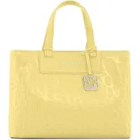 Armani Exchange per donna. XW001222AF15774U2149 Borsa con logo su tutta la superficie. (OSFA), Casual, Giallo, Poliestere