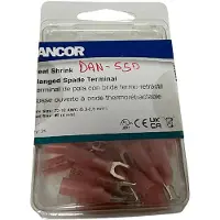 Ancor Capicorda A Forcella Termorestringente 22-18awg 2 5/32 0.3-0.8mm 25 Unità