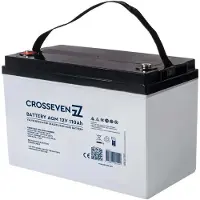 Crosseven Batteria Agm Standard 110ah 12v