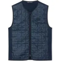 Emporio Armani per uomo. 7M001294_AF21441 Gilet blu da golf Pro (XS), Casual, Poliestere, Navy