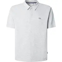 Pepe Jeans per uomo. PM5400076 Polo Corbin grigio (L), Casual, Cotone, Manica corta