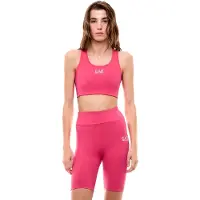 EA7 per donna. 7W000231_AF12625 Top VIGOR7 W rosa (L), Sportivo, Multisport, Poliamide, Senza maniche / cinghie
